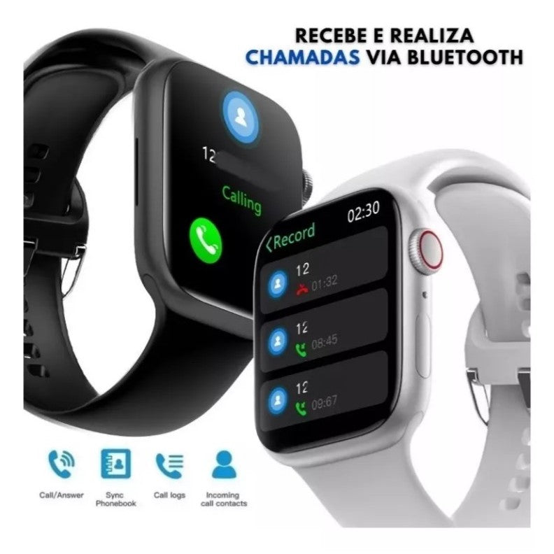 Smart Watch Watch X Mini Serie 10 38mm Chat GPT Feminino Lançamento Microwear