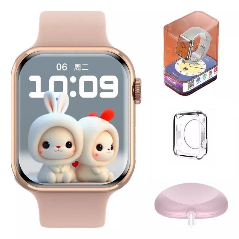 Smart Watch Watch X Mini Serie 10 38mm Chat GPT Feminino Lançamento Microwear
